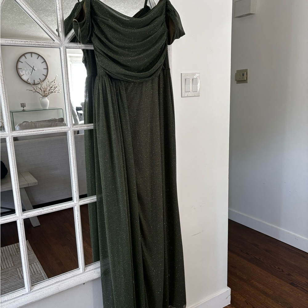 Sophisticated Forest Green Prom Dress